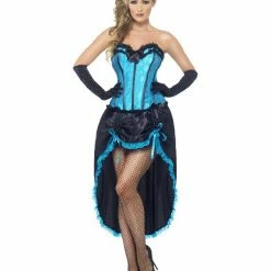 Smiffys USA Burlesque Dancer Women's Corset Costume Costumes