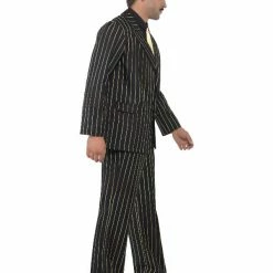 Smiffys USA Costumes 20s Gold Pinstripe Gangster Costume
