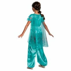 Disguise Costumes Disney Aladdin Girl's Jasmine Teal Classic Child & Toddler Costume