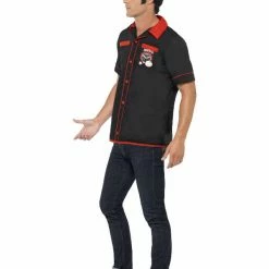 Smiffys USA 50s Men's Bowling Shirt Costumes
