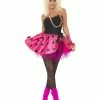 Smiffys USA Costumes 80s Pink Tutu Women's Instant Kit
