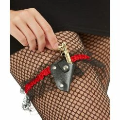 Smiffys USA Garter With Small Gun In Holster Women's Accessories