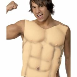 Smiffys USA Male EVA Muscle Man Chest Accessories
