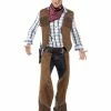 Smiffys USA Fringe Cowboy Men's Costume