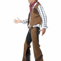 Smiffys USA Fringe Cowboy Men's Costume