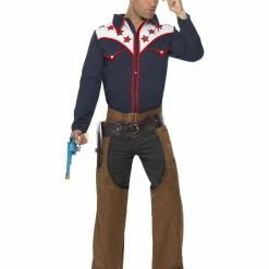 Smiffys USA Rodeo Cowboy Men's Costume Costumes