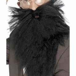 Smiffys USA Long Beard & Tash, Black
