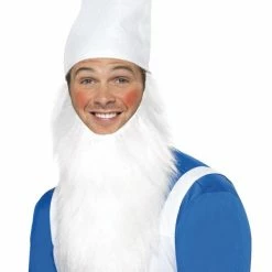 Smiffys USA Gnome Beard, White Makeup & SFX