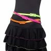 Smiffys USA 80s Neon Women's Belts Accessories 2 Smiffys USA 80s Neon Women's Belts Accessories