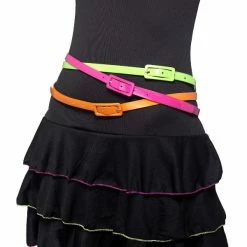 Smiffys USA 80s Neon Women's Belts Accessories