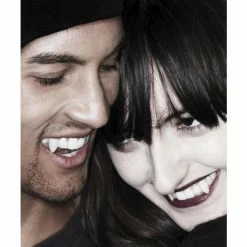 Smiffys USA Makeup & SFX Deluxe Classic Vampire Fangs, White