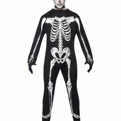Smiffys USA Skeleton Men's Costume