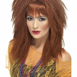 Smiffys USA 80s Trademark Crimp Wig Wigs & Beards