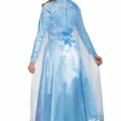 Disguise Frozen 2 Women's Elsa Deluxe Costume Dress With Cape