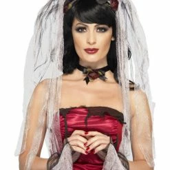 Smiffys USA Gothic Bride Women's Accessory Kit