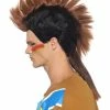 Smiffys USA Wigs & Beards Native American Inspired Male Mohican Wig 2 Smiffys USA Wigs & Beards Native American Inspired Male Mohican Wig