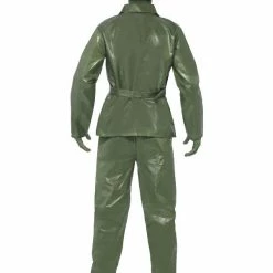 Smiffys USA Costumes Toy Army Soldier Adult Green Costume