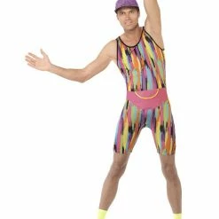 Smiffys USA Aerobics Instructor Men's Costume