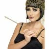 Smiffys USA 20s Gold Extendable Cigarette Holder 1920's Costumes