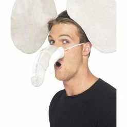 Smiffys USA Elephant Adult Accessory Big Ears And Trunk Kit