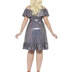 Smiffys USA Costumes Curves 70s Disco Diva Costume