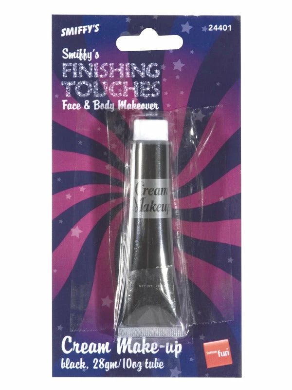 Smiffys USA Smiffys Make-Up FX, Aqua Cream Make-Up, Black 3 Smiffys USA Smiffys Make-Up FX, Aqua Cream Make-Up, Black