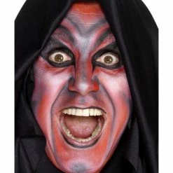 Smiffys USA Smiffys Make-Up FX, Aqua Cream Make-Up, Red