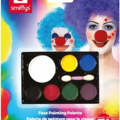 Smiffys USA Smiffys Make-Up FX, 7 Colour Palette Makeup & SFX