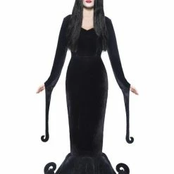 Smiffys USA Duchess Of The Manor Long Black Dress Women's Costume Costumes