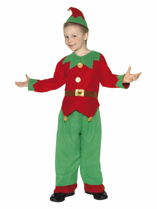 Smiffys USA Christmas Elf Child Costume Costumes 3 Smiffys USA Christmas Elf Child Costume Costumes