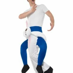 Smiffys USA Piggyback Ride A White Rabbit Bunny Adult Costume Costumes