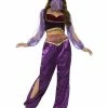 Smiffys USA Costumes Arabian Princess Women's Purple Costume