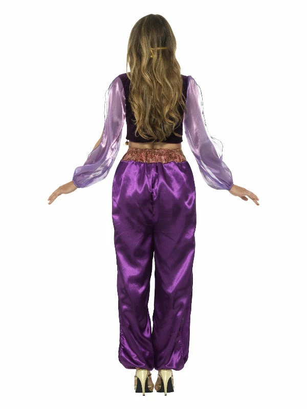 Smiffys USA Costumes Arabian Princess Women's Purple Costume 5 Smiffys USA Costumes Arabian Princess Women's Purple Costume