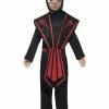 Smiffys USA Ninja Red And Black Kids Costume