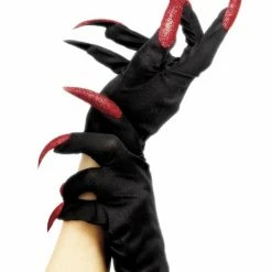 Smiffys USA Halloween Long Nail Women's Gloves Accessories