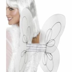 Smiffys USA Angel Glitter Wings