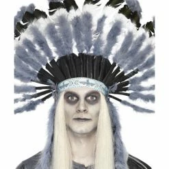 Smiffys USA Ghost Town Indian Style Headdress Accessories