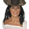 Smiffys USA Hats & Headpieces Leather Look Pirate Adult Hat