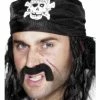Smiffys USA Pirate Adult Black Bandana