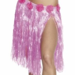 Smiffys USA Hawaiian Hula Women's Pink Skirt Accessories