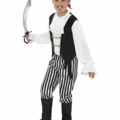 Smiffys USA Costumes Pirate Boy's Costume