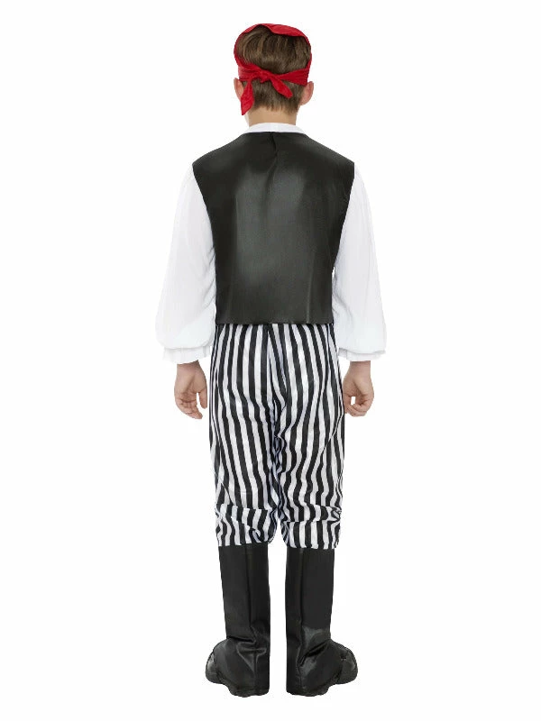 Smiffys USA Costumes Pirate Boy's Costume 5 Smiffys USA Costumes Pirate Boy's Costume