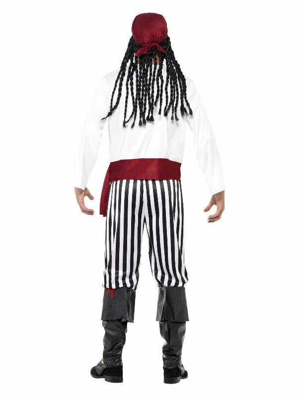 Smiffys USA Pirate Man Men's Costume 5 Smiffys USA Pirate Man Men's Costume