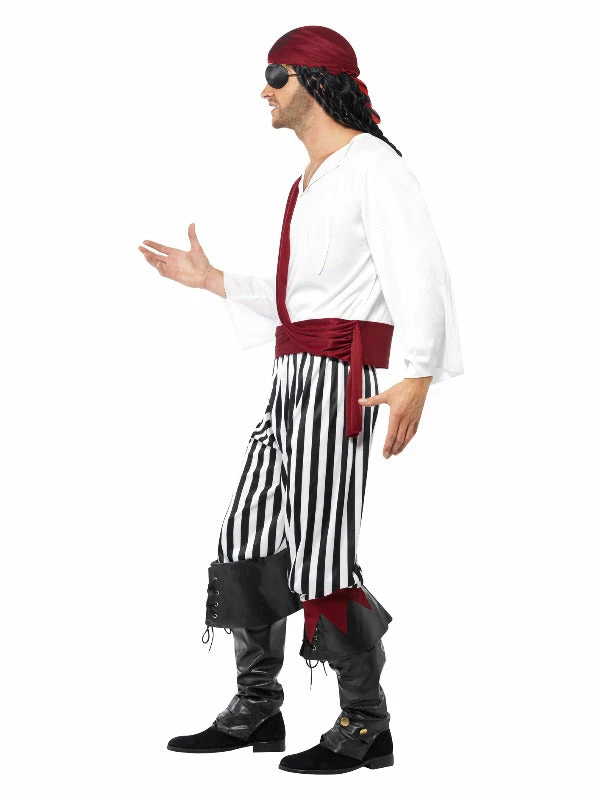 Smiffys USA Pirate Man Men's Costume 4 Smiffys USA Pirate Man Men's Costume