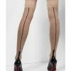 Smiffys USA Sheer Seamed Hold-Ups