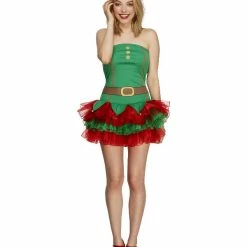 Smiffys USA Costumes Fever Elf Womens Costume