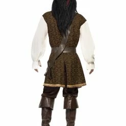 Smiffys USA Costumes High Seas Pirate Men's Costume