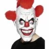 Smiffys USA Masks Clown 3/4 Latex Adult Mask 1 Smiffys USA Masks Clown 3/4 Latex Adult Mask