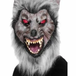 Smiffys USA Prowler Wolf Adult Mask
