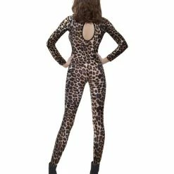 Smiffys USA Cheetah Print Women's Bodysuit